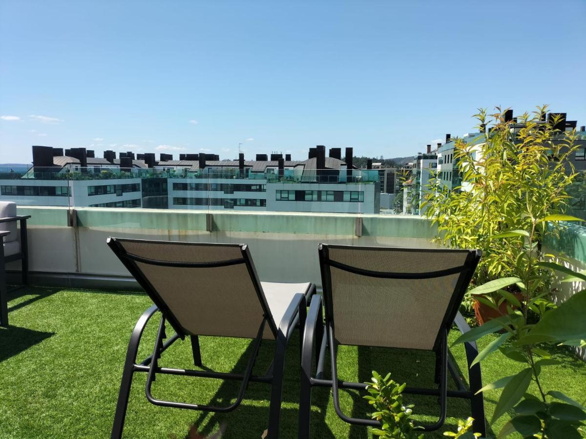 Preciosa Habitacionsuite En Atico Con Terraza II Santiago de Compostela Exterior foto